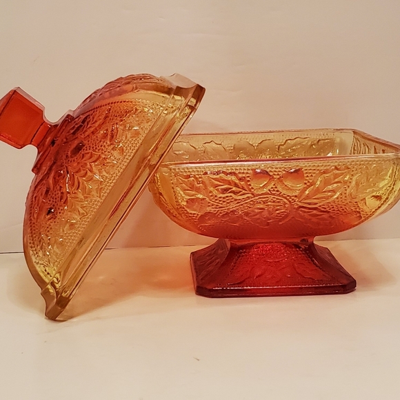 Jeanette Amberina Flesh Candy DishCompote Carnival - Picture 3 of 6